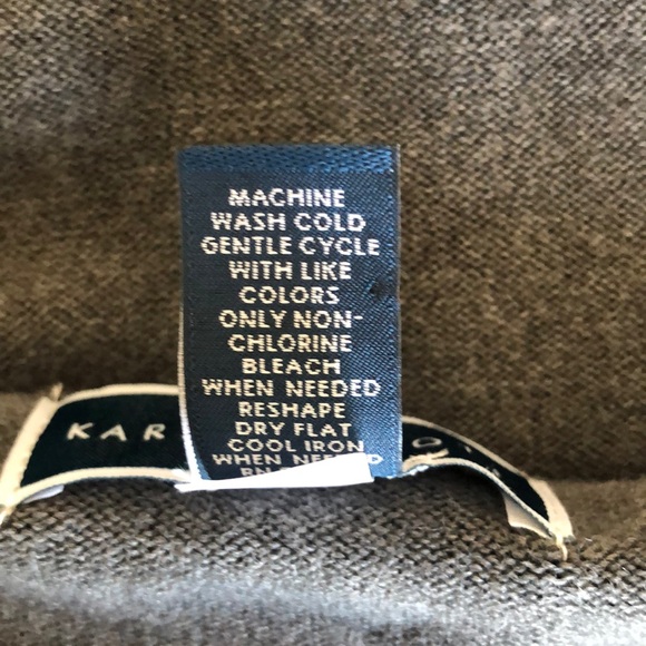 Karen Scott ruffled poncho - Picture 6 of 6